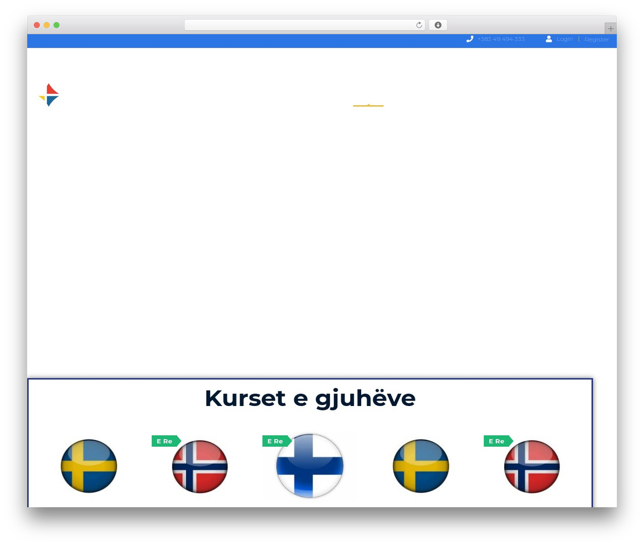 WordPress theme MasterStudy - qendraskandinave.com