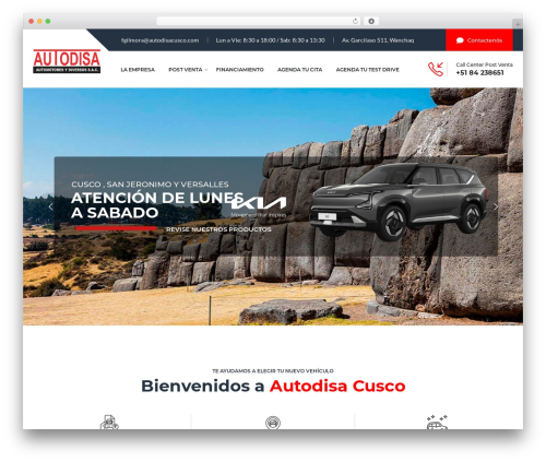 WordPress theme Revus - autodisacusco.com