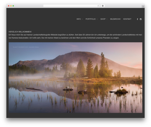 WordPress theme Superba - silent-moment.com