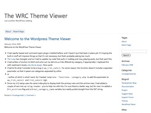 WP theme Hopper by Practis, LLC