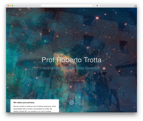 Baylie WordPress theme - robertotrotta.com