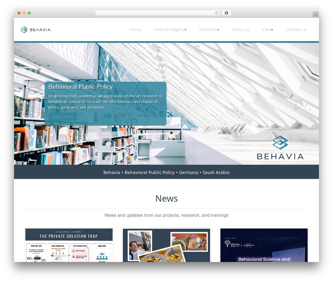 BusiProf Pro WP theme - behavia.de