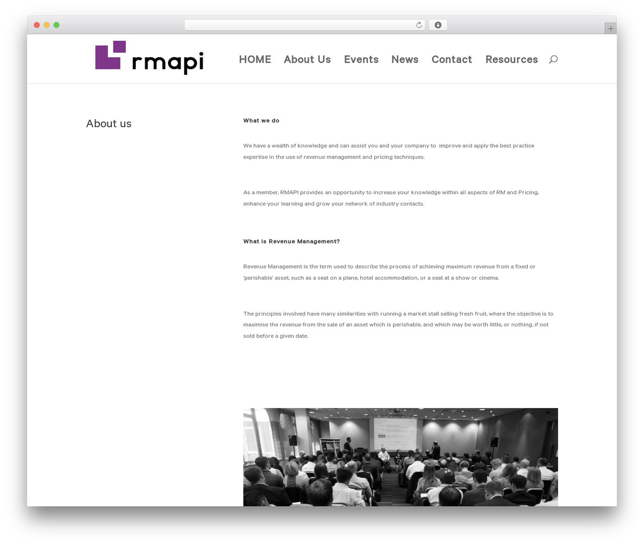 Divi WordPress theme - rmapi.org