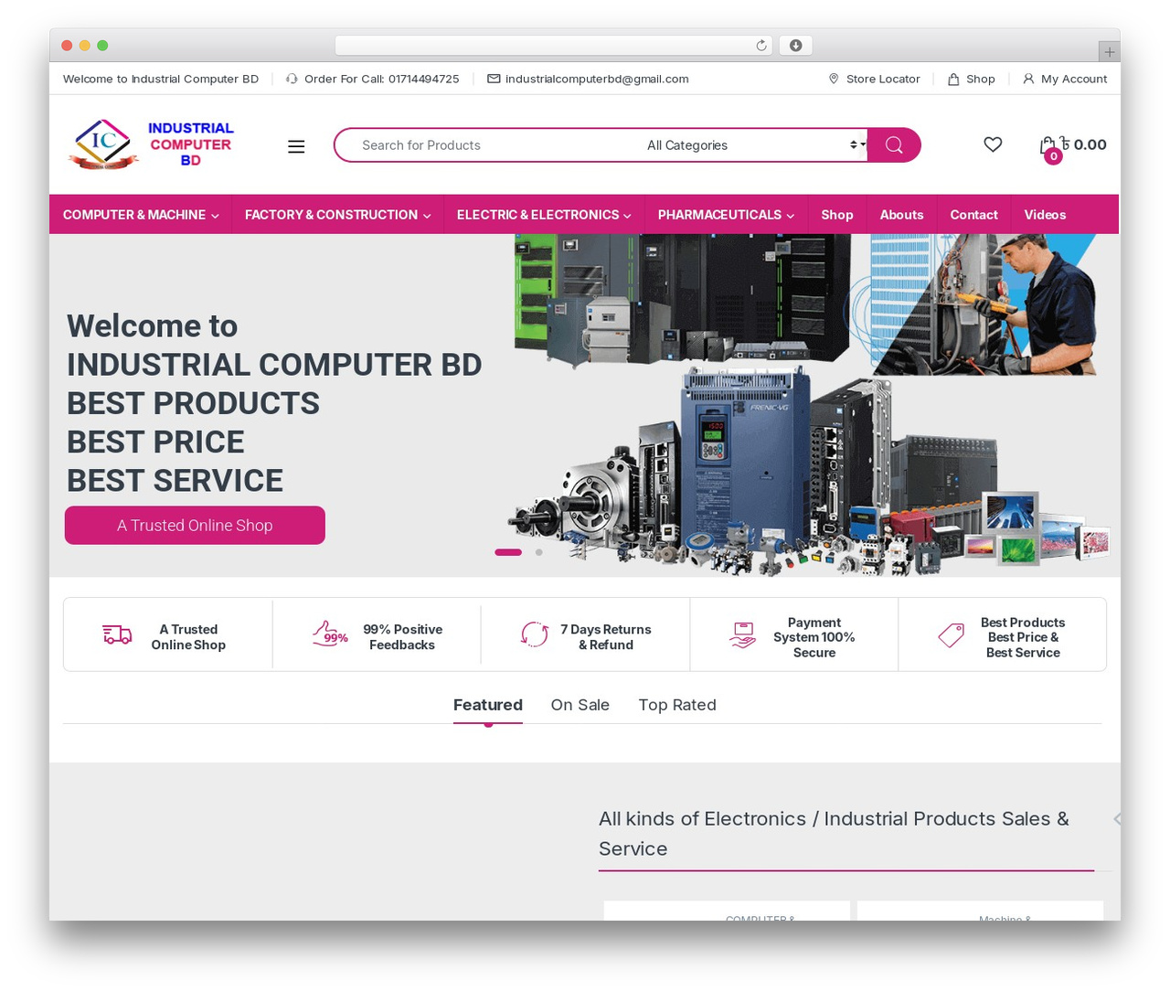 Electro WordPress ecommerce theme - industrialcomputerbd.com Electro WordPress ecommerce theme - industrialcomputerbd.com