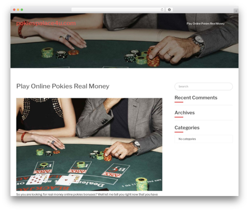 elemento free website theme - pokiespalace4u.com