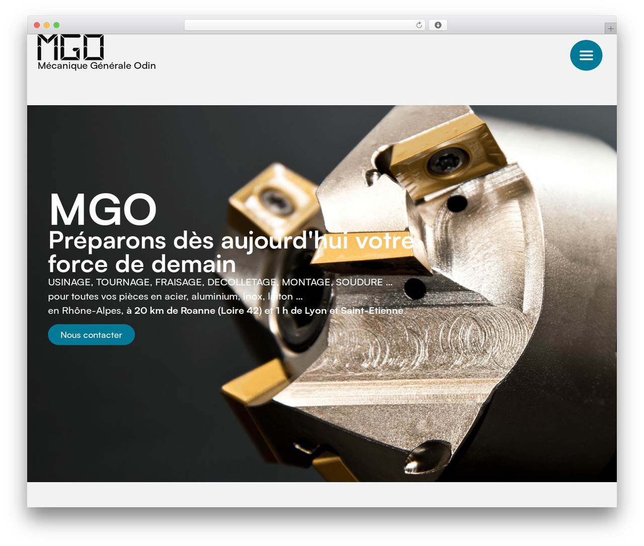 MGO Mécanique theme WordPress - mgo-mecanique.com