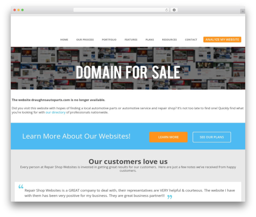 Icegram Express – Email Subscribers, Newsletters and Marketing Automation Plugin free WordPress plugin - repairshopwebsites.com/domain-for-sale/?domain=draughnsautoparts.com