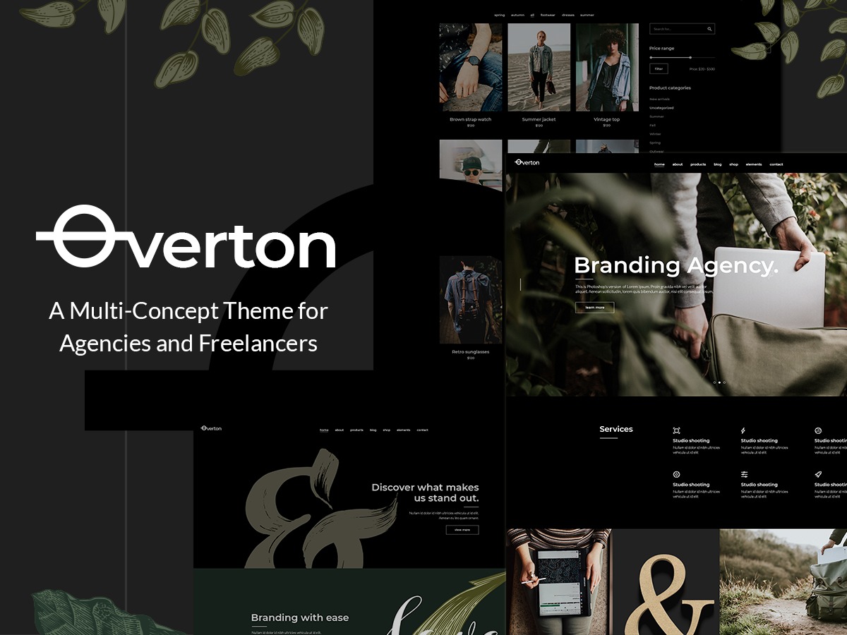 Theme WordPress Overton
