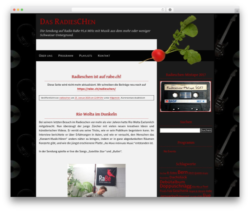 Theme WordPress Radieschen - radieschen-online.ch