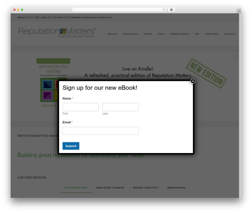Uncode daves wordpress live search WordPress plugin - reputationmatters.co.za