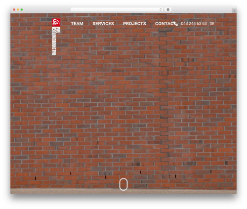 WordPress theme Struktur - halsundbeinbruch.ch