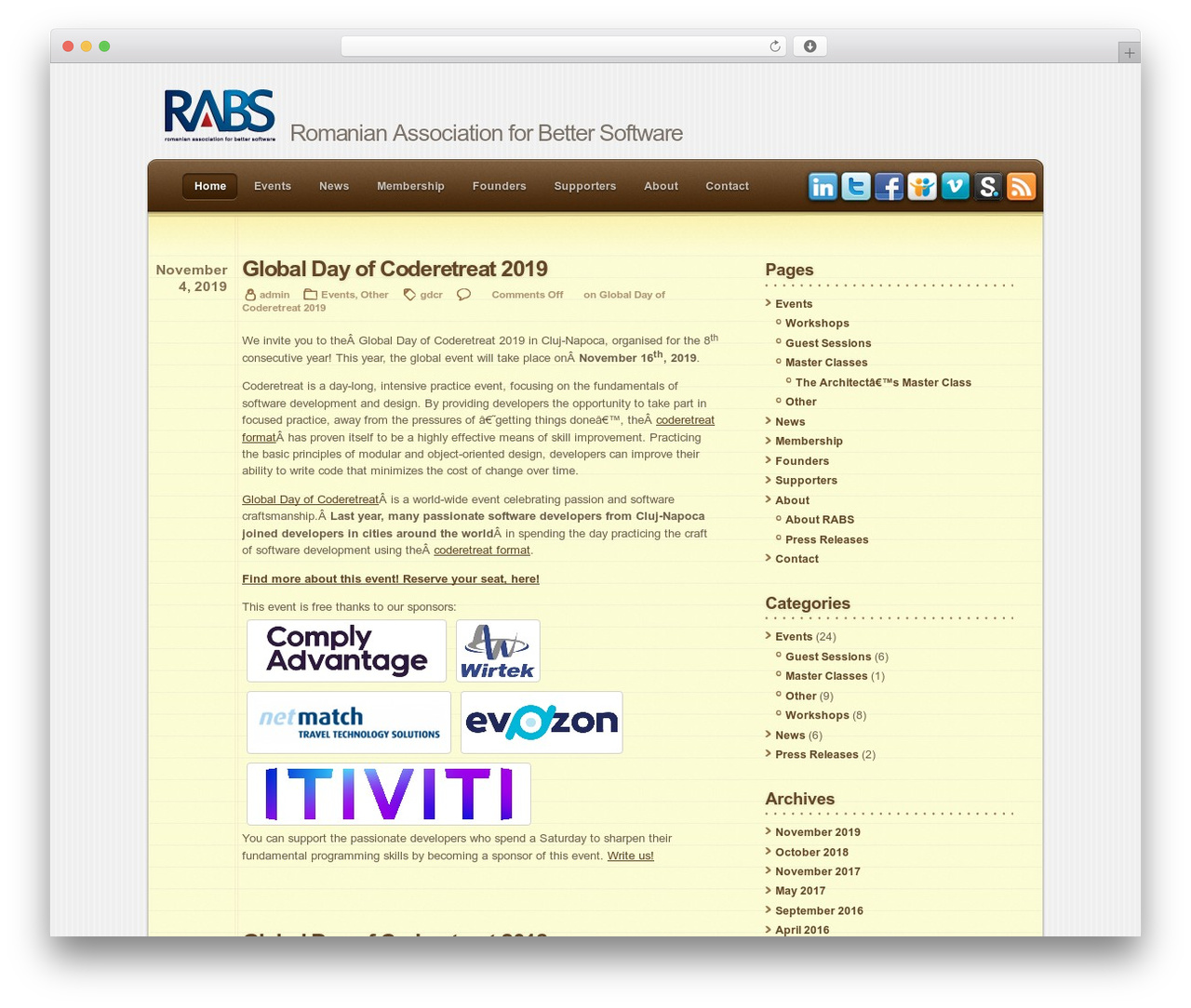 WP theme Notepad - rabs.ro
