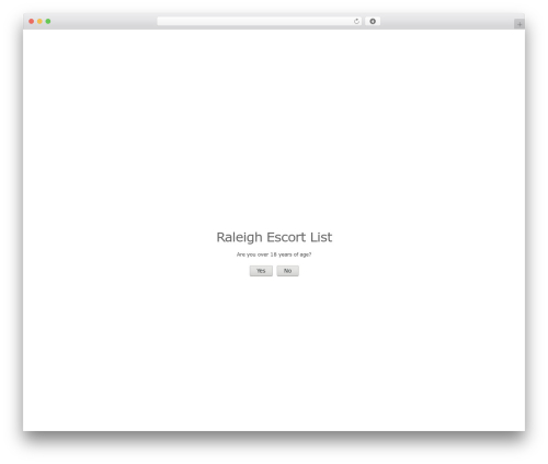 DirectoryPress WordPress theme - raleighescortlist.com
