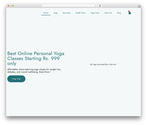 Bloglayoutselementor WordPress plugin - myyogaayurveda.com