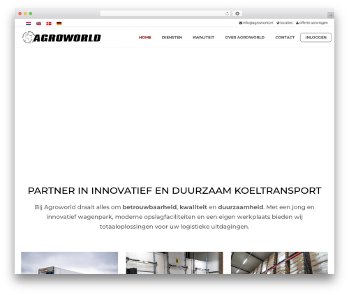 Lambda WordPress theme - agroworld.nl