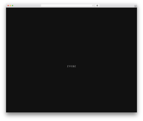 nui WordPress theme - ivordesign.com