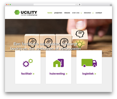 Ucility theme WordPress - ucility.nl