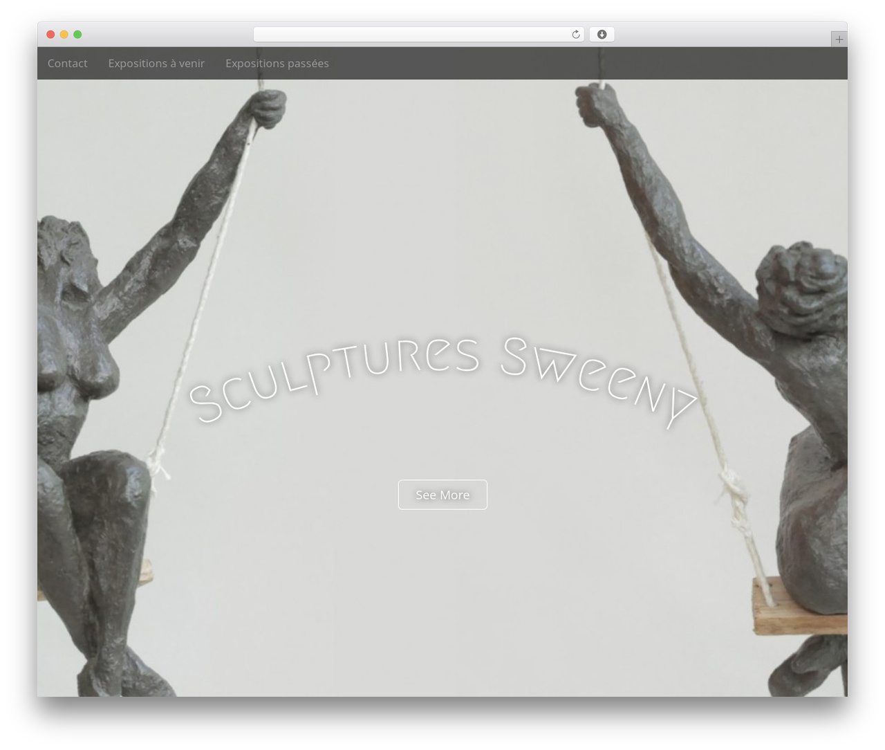 Arcade Basic theme WordPress - sculptures-sweeny.fr