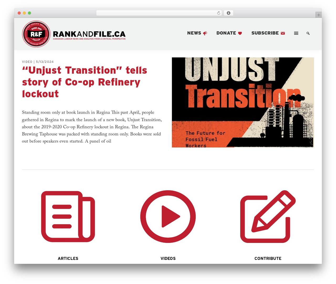 Genesis WordPress theme - rankandfile.ca Genesis WordPress theme - rankandfile.ca