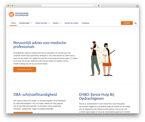 Het Online Recept WP theme - raadgevers.nl
