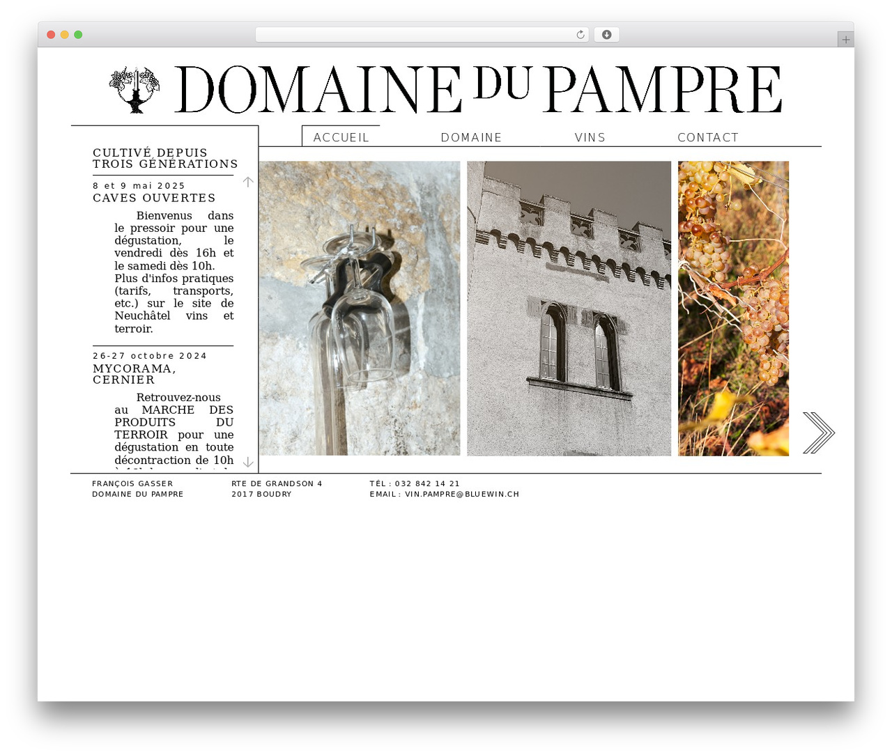 HTML5 Blank WordPress theme design - pampre.ch
