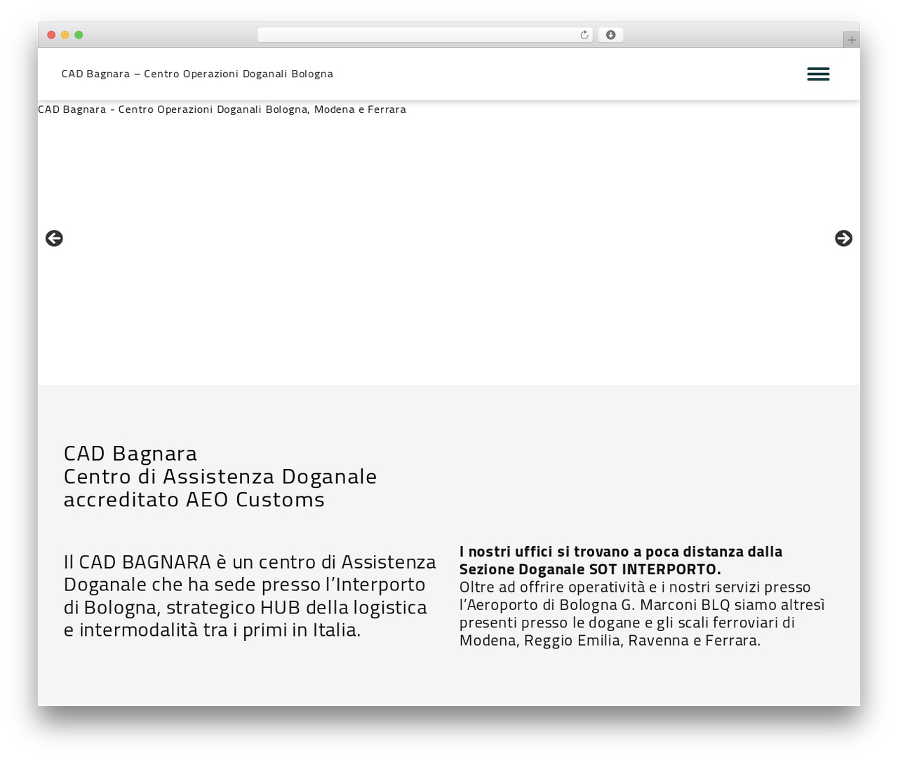 OneSite Bootstrap WordPress theme - bagnarainterporto.com OneSite Bootstrap WordPress theme - bagnarainterporto.com