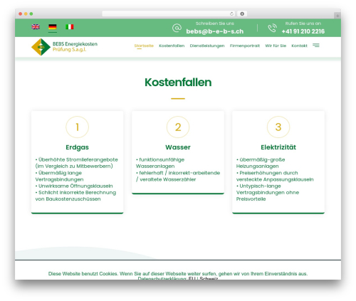 SB theme WordPress - b-e-b-s.ch