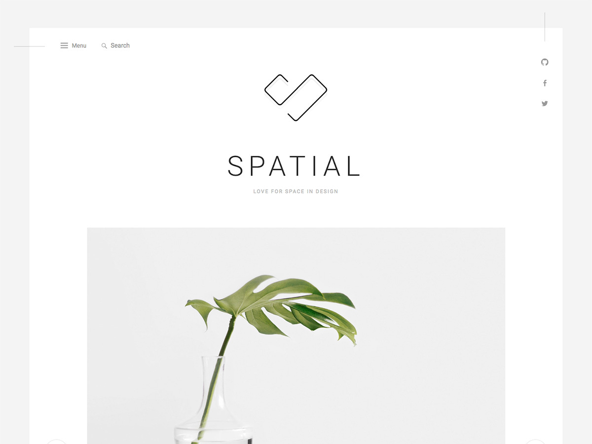 Spatial - WordPress.com WordPress blog theme by Themetry
