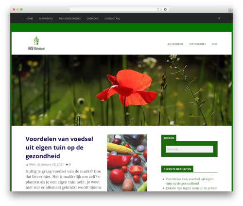 Theme WordPress Buntu - rkbhoveniers.nl