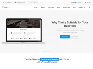 WordPress theme Trinity