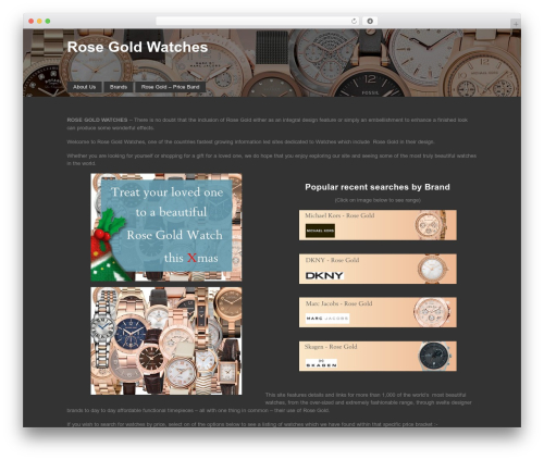 WordPress theme Basic - rosegoldwatches.co.uk