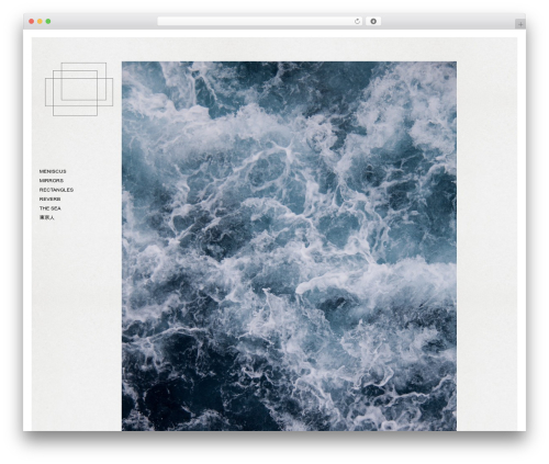 WordPress theme Reframe - rectangl.es