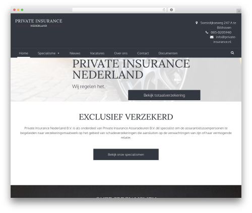 Best WordPress theme Het Online Recept - privateinsurancenederland.com