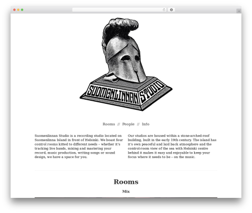 Bigwig WordPress theme design - suomenlinnanstudio.com