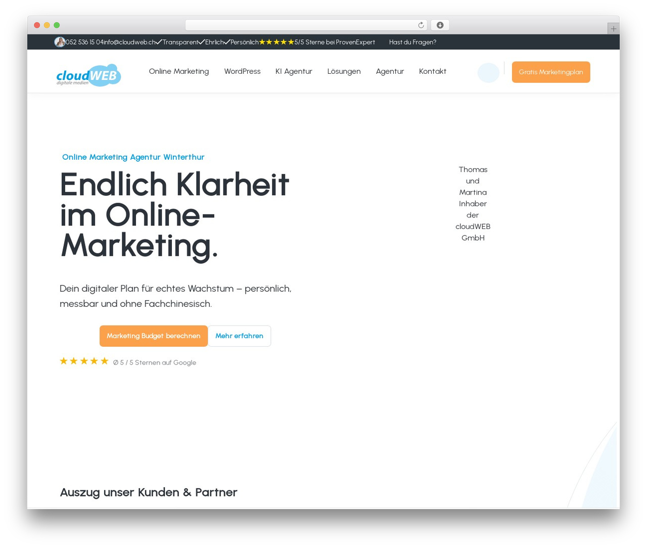 Cloudweb theme WordPress - www.cloudweb.ch
