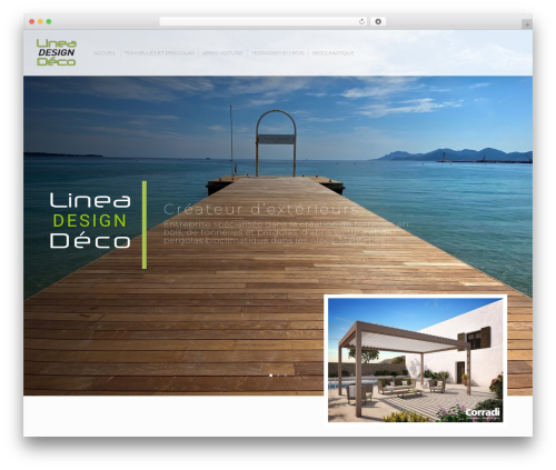 Divi WordPress theme - lineadesigndeco.com