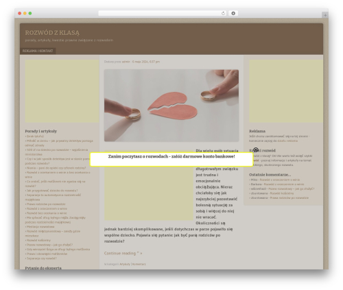 F2 WordPress theme - rozwod-z-klasa.pl