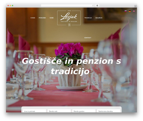 Idea WordPress theme - gostilna-lesjak.si