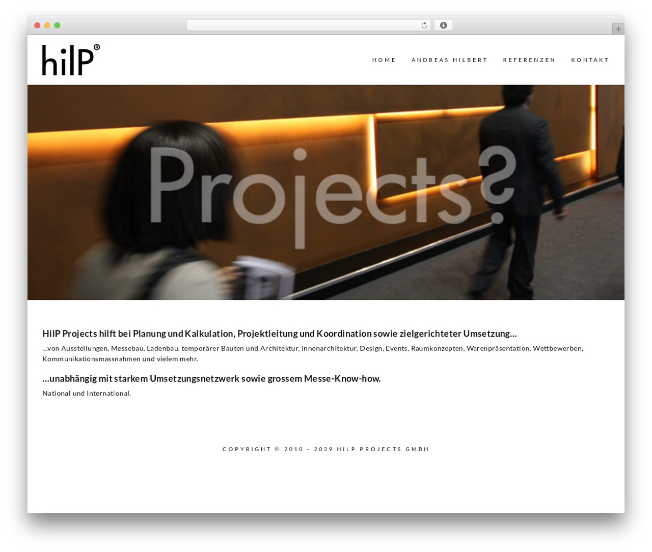 Mango top WordPress theme - hilp.ch
