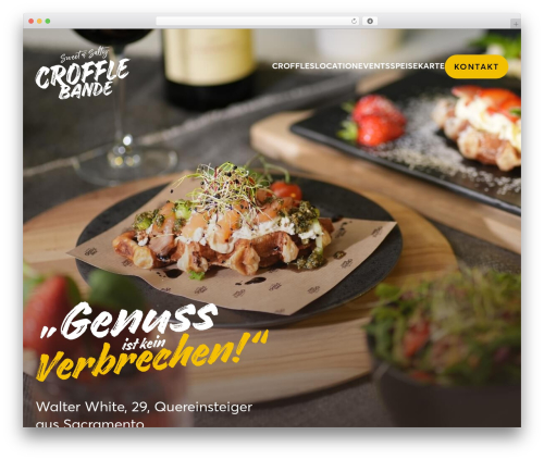 mindstudios WordPress website theme - croffle.ch
