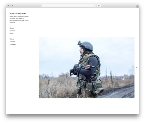 Theme WordPress Touchfolio - bryce.photography