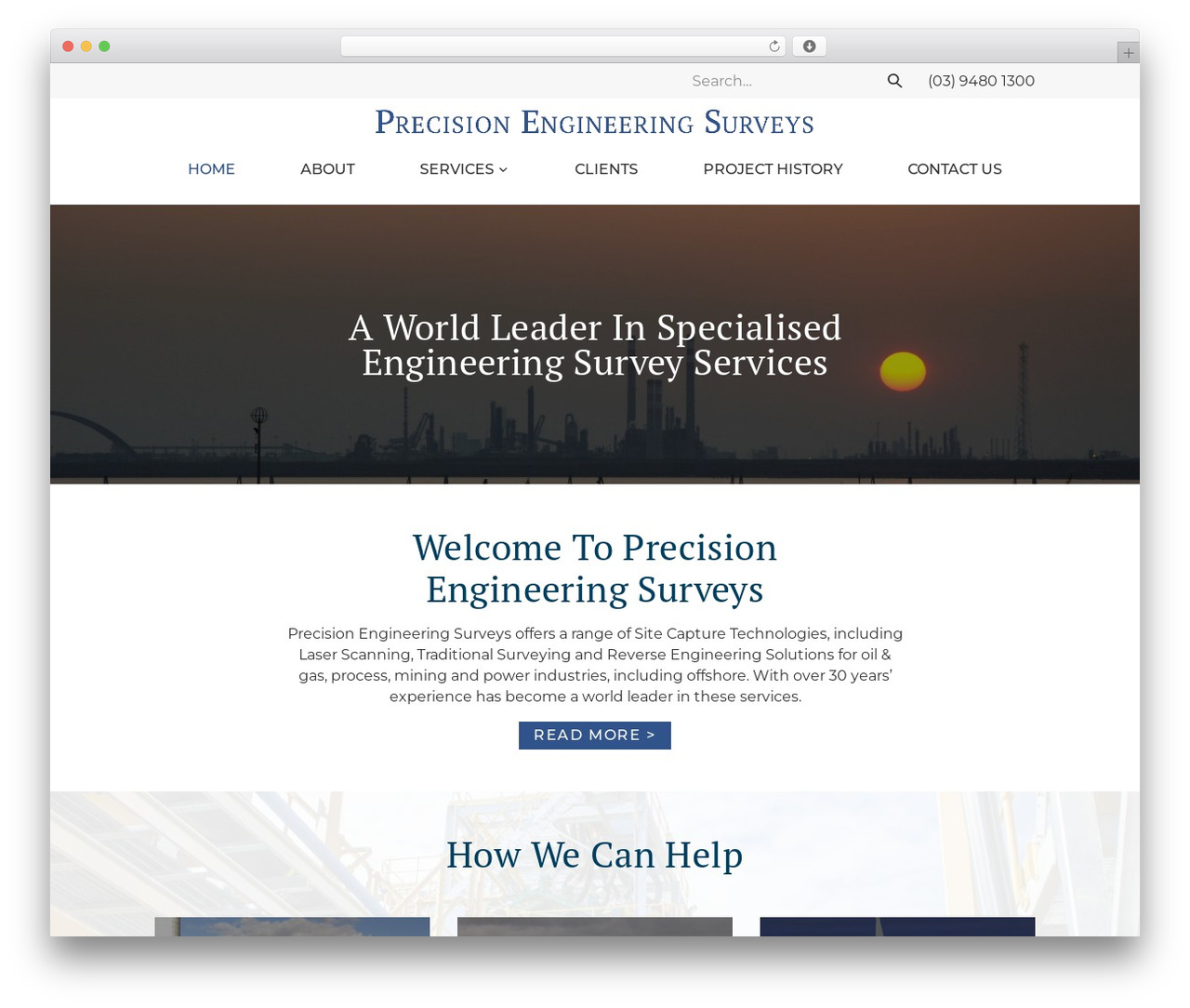 WordPress theme Theme 7 - pes-sct.com.au