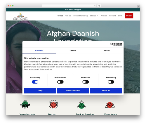 Merchant WordPress plugin - daanishfoundation.com