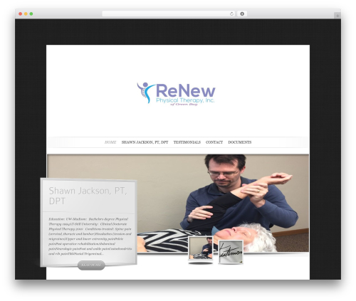 WordPress theme SimplePress - renewptgreenbay.com