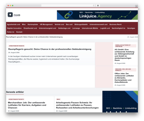 wp t misc WordPress theme - pamb.ch