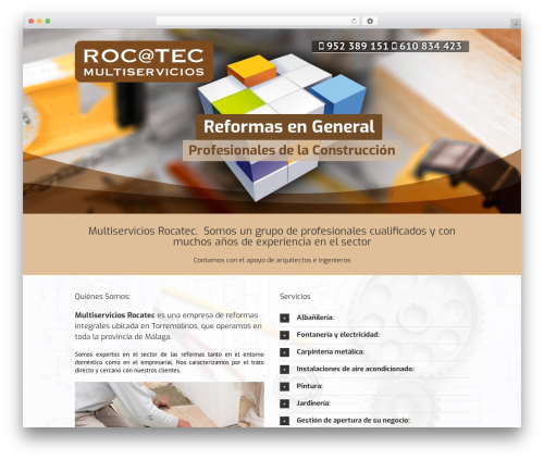 2014 WordPress theme - reformasrocatec.com