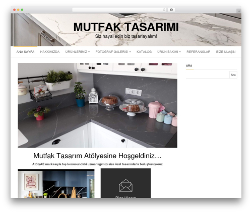 Balanced Blog WP theme - mutfaktasarimi.com