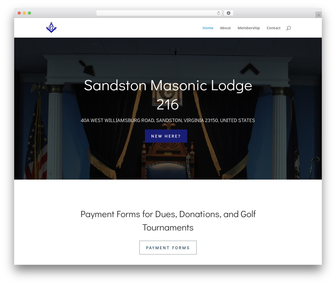 Divi WordPress theme design - sandston216.com