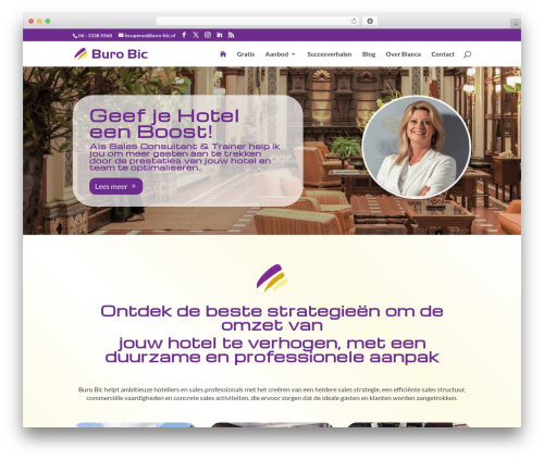 Divi WordPress theme - buro-bic.nl
