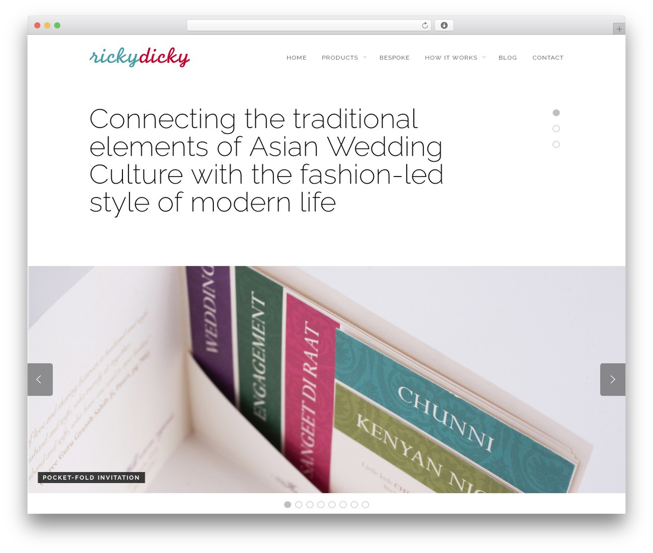 GridStack WordPress theme design - rickydicky.co.uk